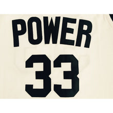 Load image into Gallery viewer, Kareem Abdul-Jabbar #33 Power High School White Embroidered Basketball Jersey
