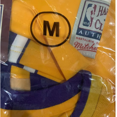 Kids Youth Bryant Classic Lakers Throwback #8 Basketball Jersey Yellow