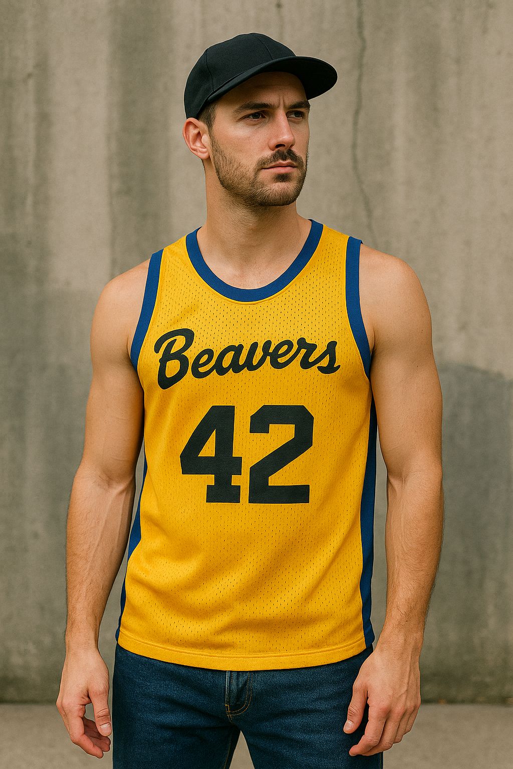 Teen Wolf Scott Howard Basketball Movie Jersey #42