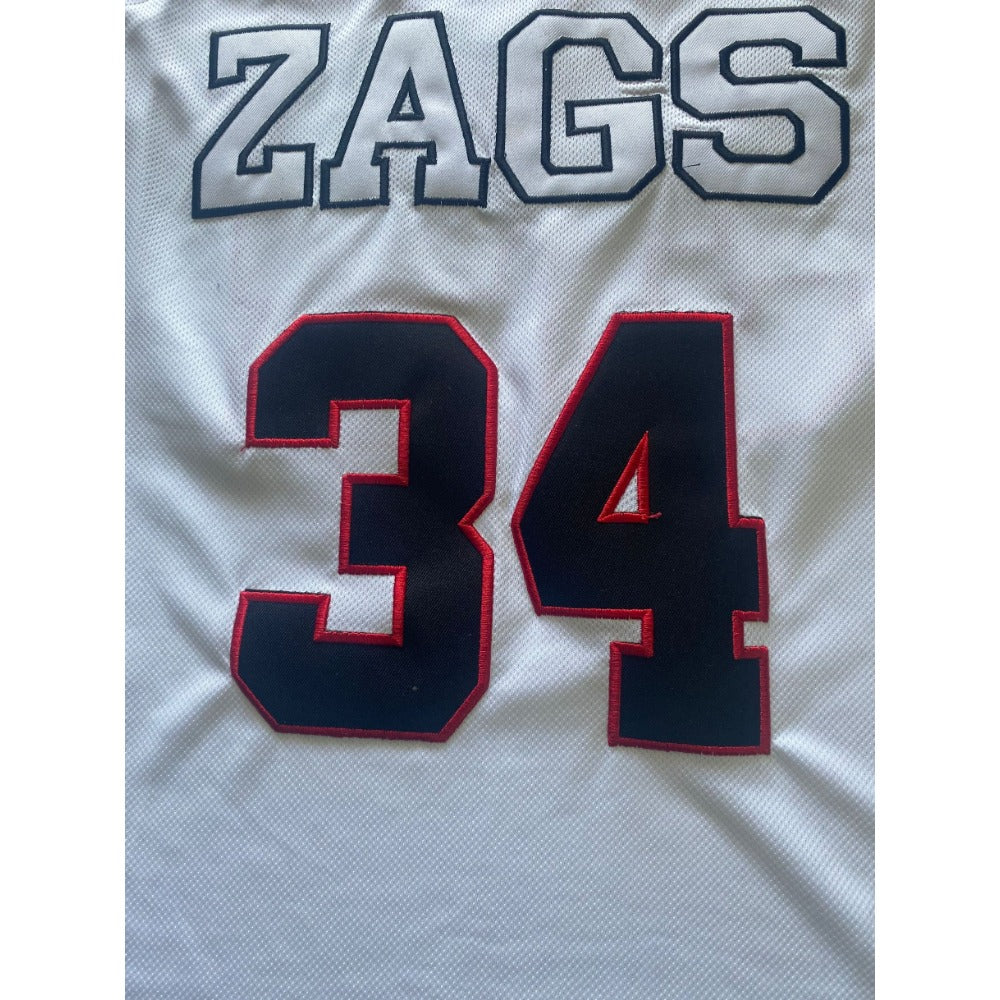 Gonzaga University #34 Chet Holmgren White College Basketball Jersey - Bulldogs