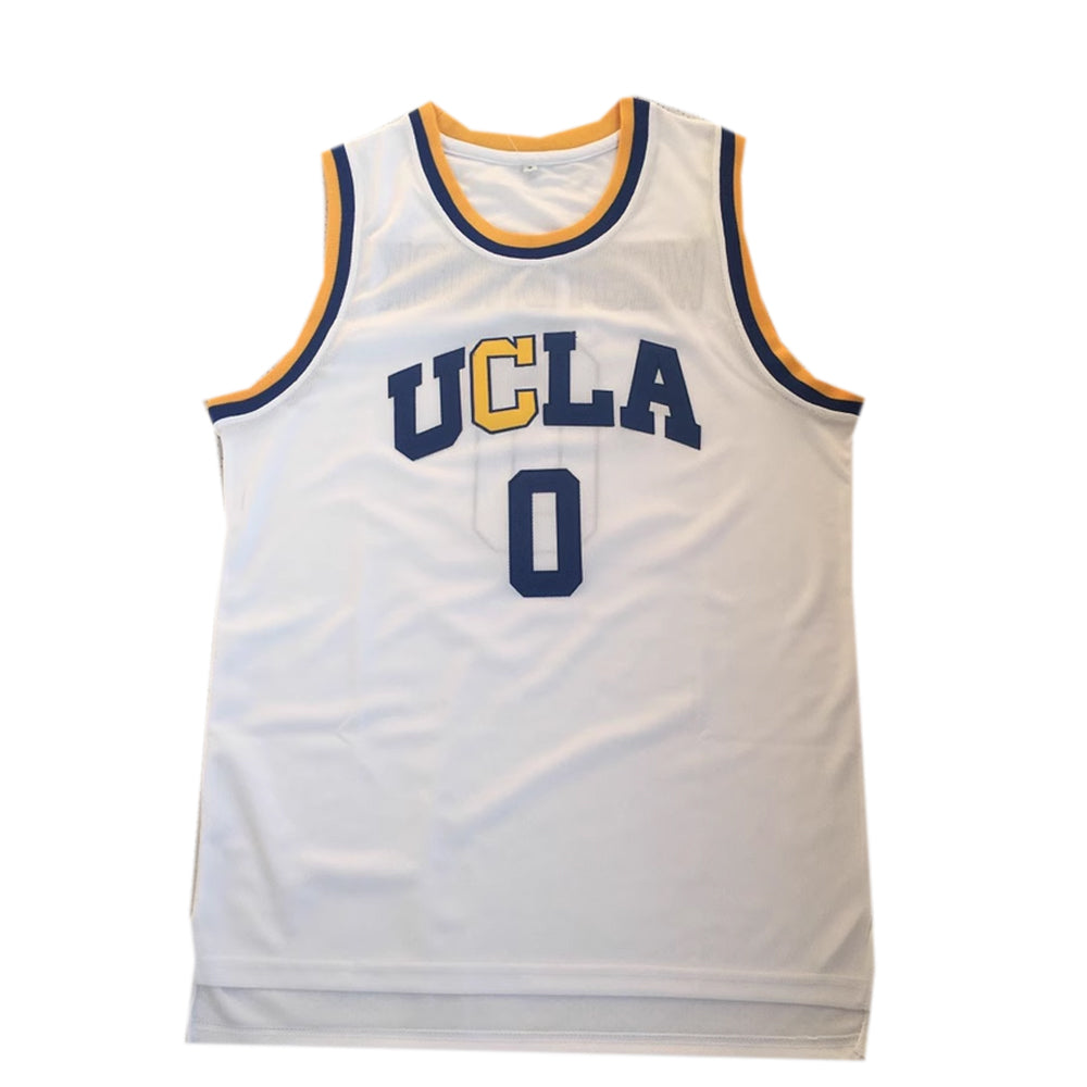 Russell Westbrook #0 UCLA Basketball Jersey – White Throwback