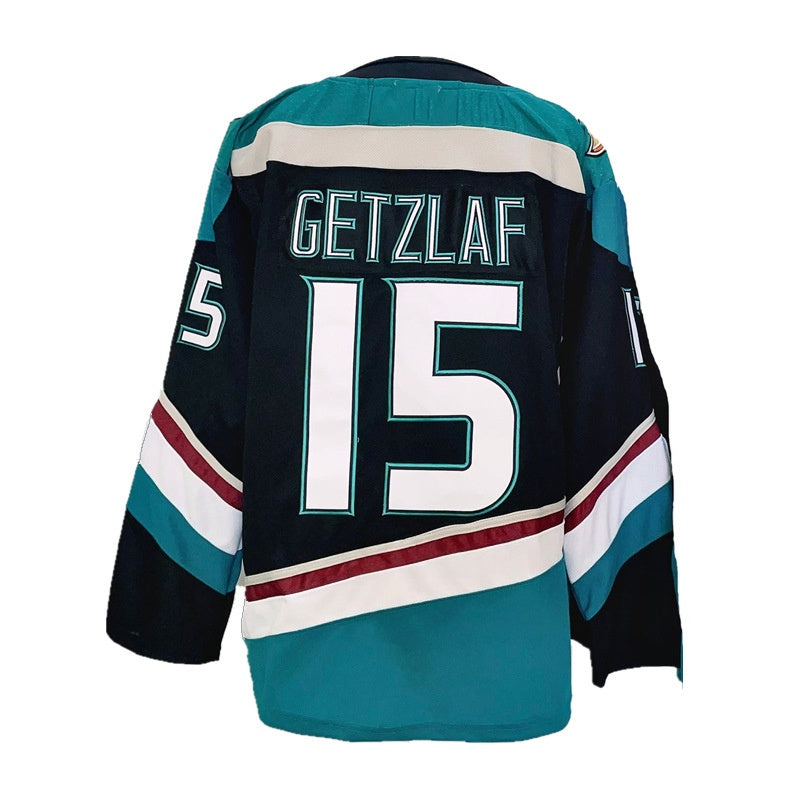 Custom Your Name Your Number Ducks Ice Hockey Jersey