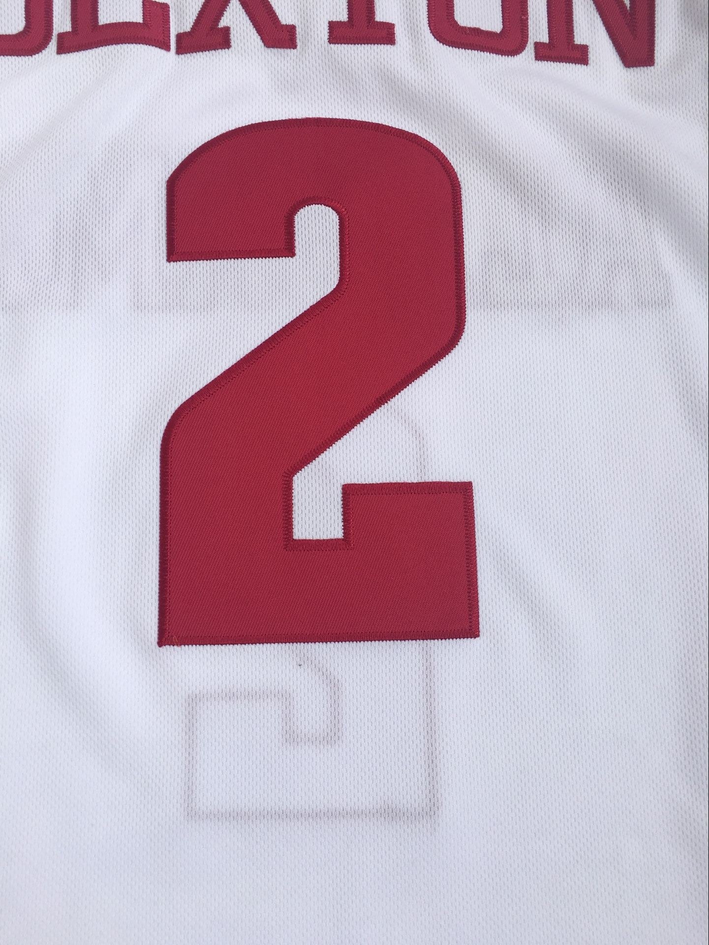 Custom Retro Men's Collin Sexton #2 Alabama Crimson Tide Throwback Basketball Jersey White