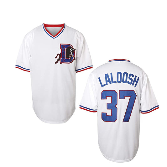 Nuke Laloosh #37 Durham Bulls Jersey Shirt Baseball Jerseys