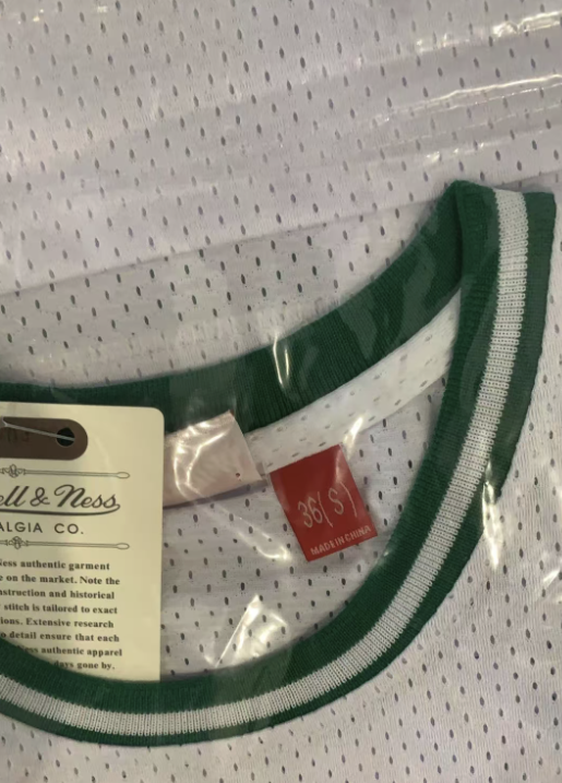 Custom Larry Bird #33 Boston Basketball Throwback Jersey