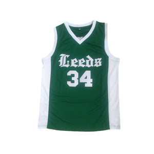 Charles Barkley #34 Leeds High School Green Basketball Jersey - Vintage Fan Gear