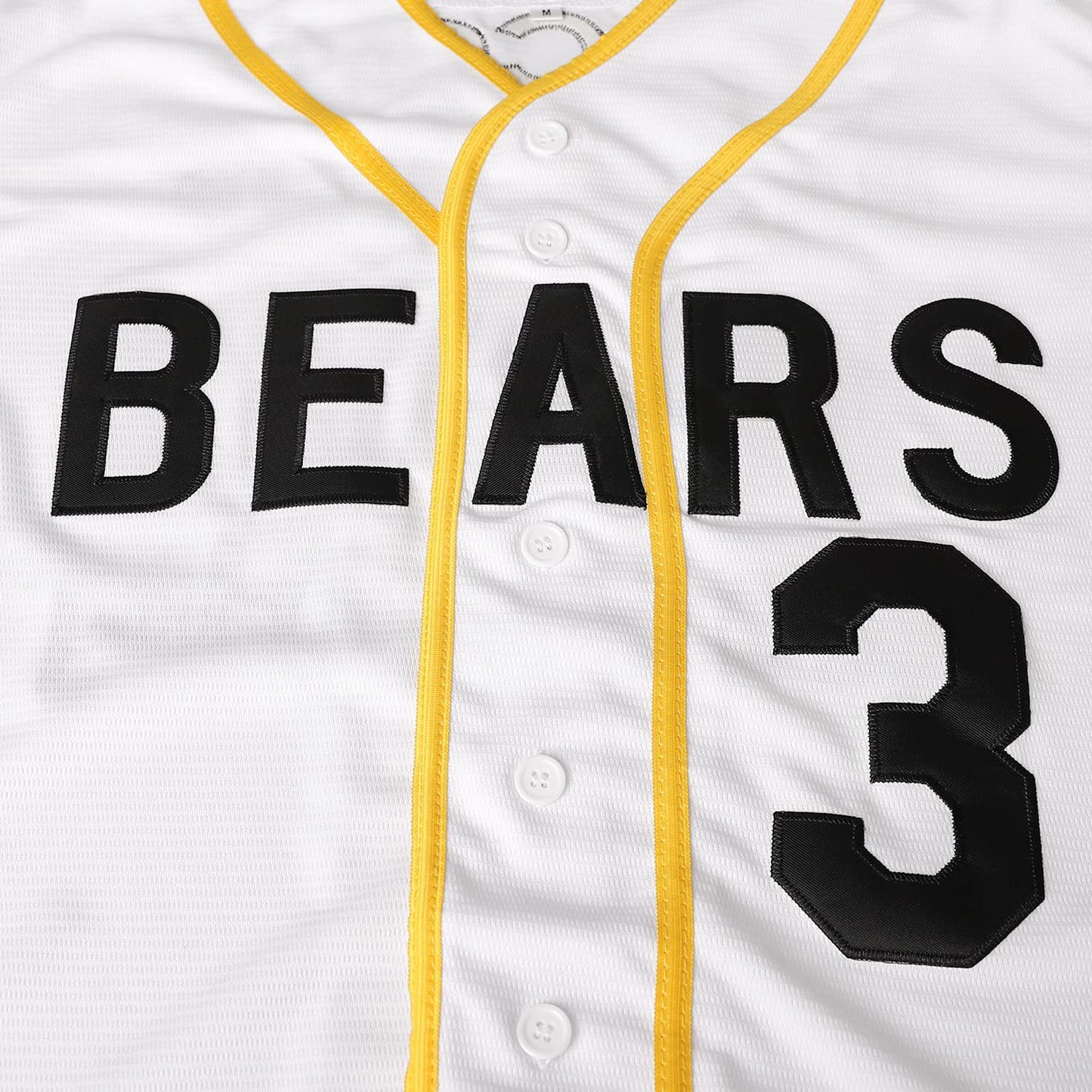 The Bad News Bears #3 Kelly Leak Baseball Jersey