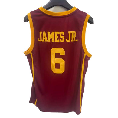 Bronny James JR.  6 USC College Basketball Jersey Embroidery