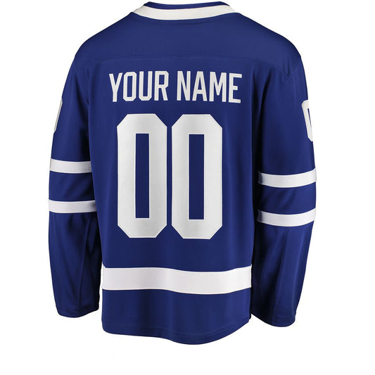Custom Your Name Your Number Toronto Maple Leafs Breakaway Player Jersey Ice Hockey Jersey