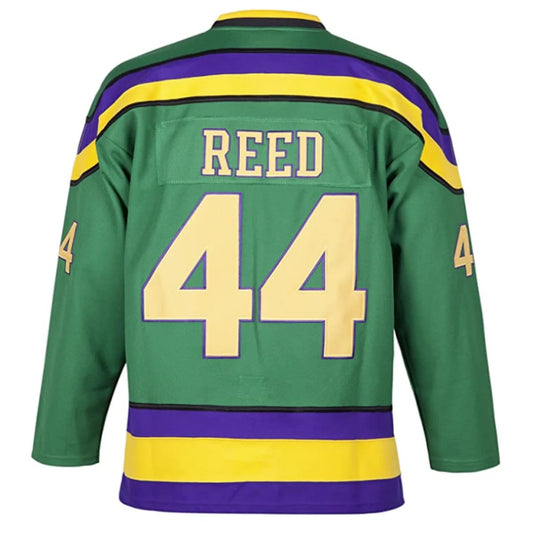 The Mighty Ducks Movie Hockey Jersey Fulton Reed  # 44 Defenseman