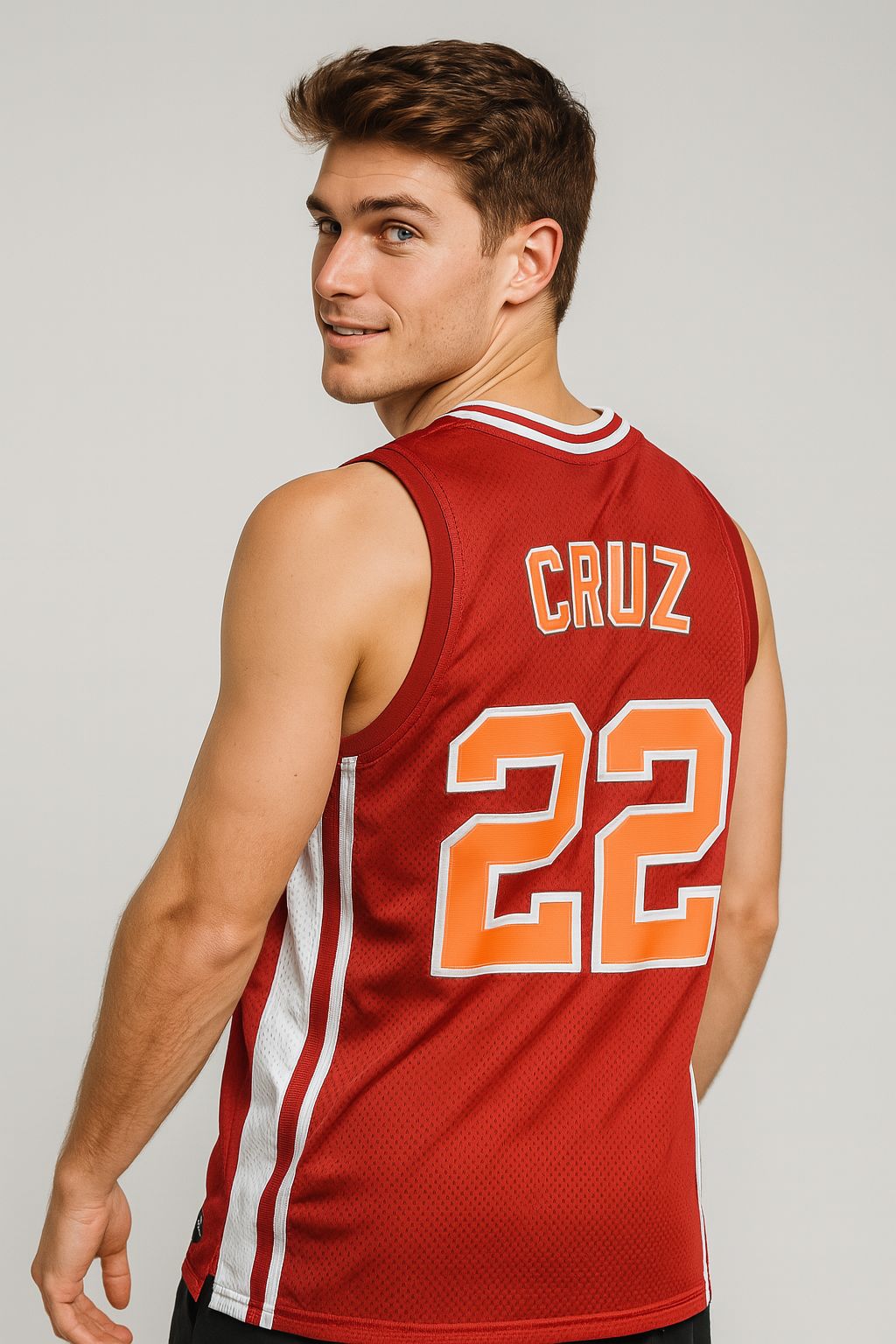 Timo Cruz #22 Richmond Oilers Away – Coach Carter Jersey