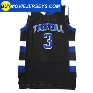 Lucas Scott One Tree Hill Ravens #3 Basketball Movie Jersey