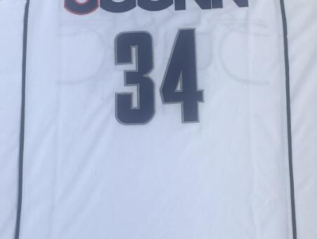 Retro #34 Allen NCAA College Basketball Jersey White