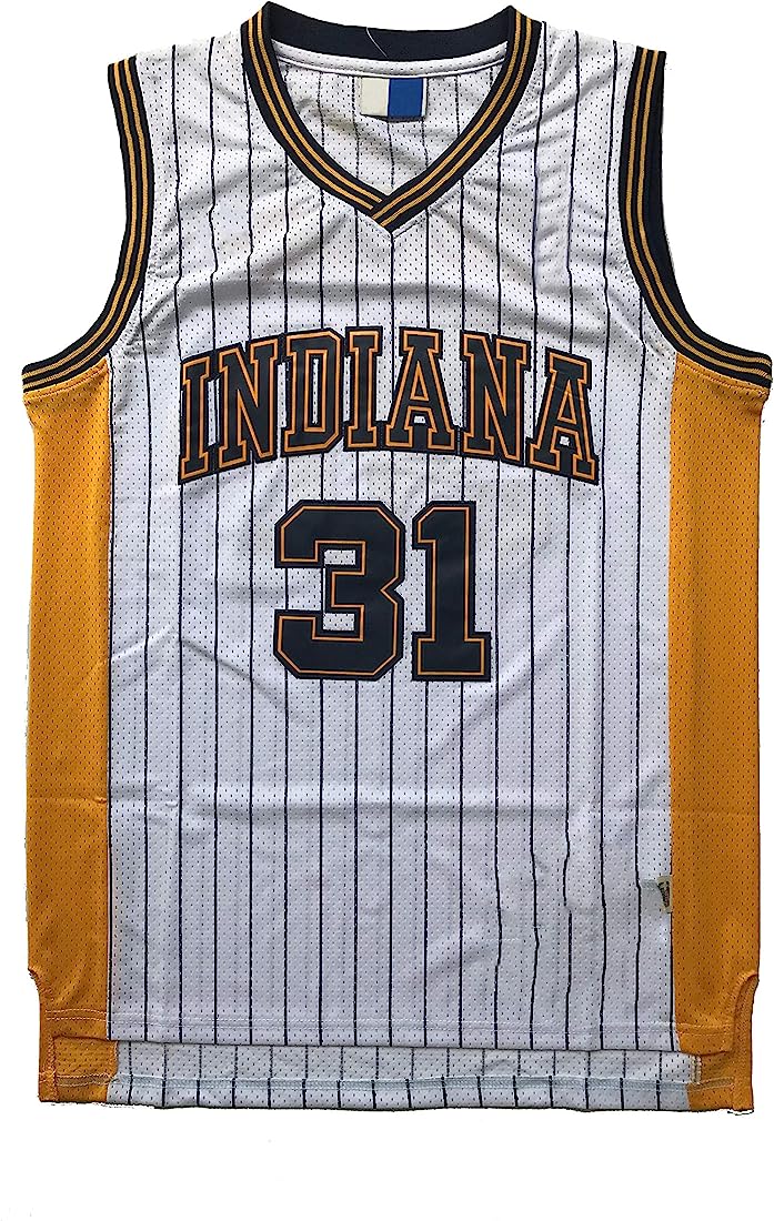 Customized Reggie Miller #31 Vintage Indiana Pacers Jersey – BuyMovieJerseys