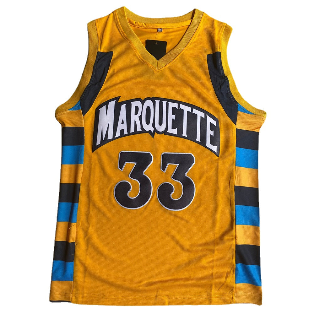 Marquette #33 Jimmy Butler Yellow College Basketball Jersey Yellow –  BuyMovieJerseys