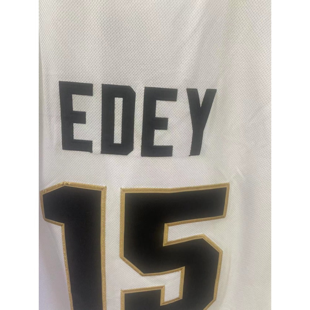 Zach Edey #15 Purdue Custom Retro Men Basketball Jersey Stitched