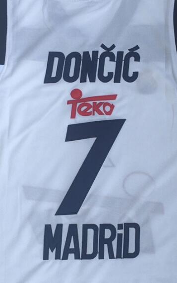 Luka Doncic #77 Slovenia National basketball jersey Men's Stitched  White