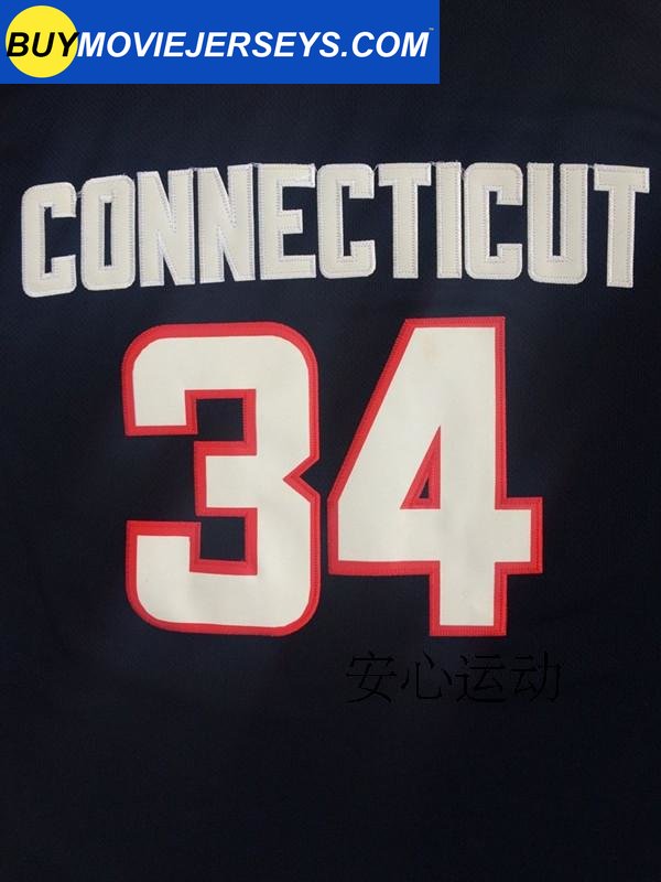 Ray Allen #34 Connecticut Huskies Retro Basketball Jersey – Limited