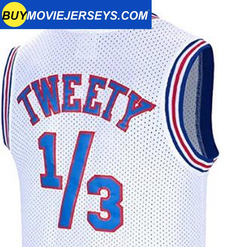 Tweety #1/3 Space Jam Tune Squad Looney Tunes Jersey