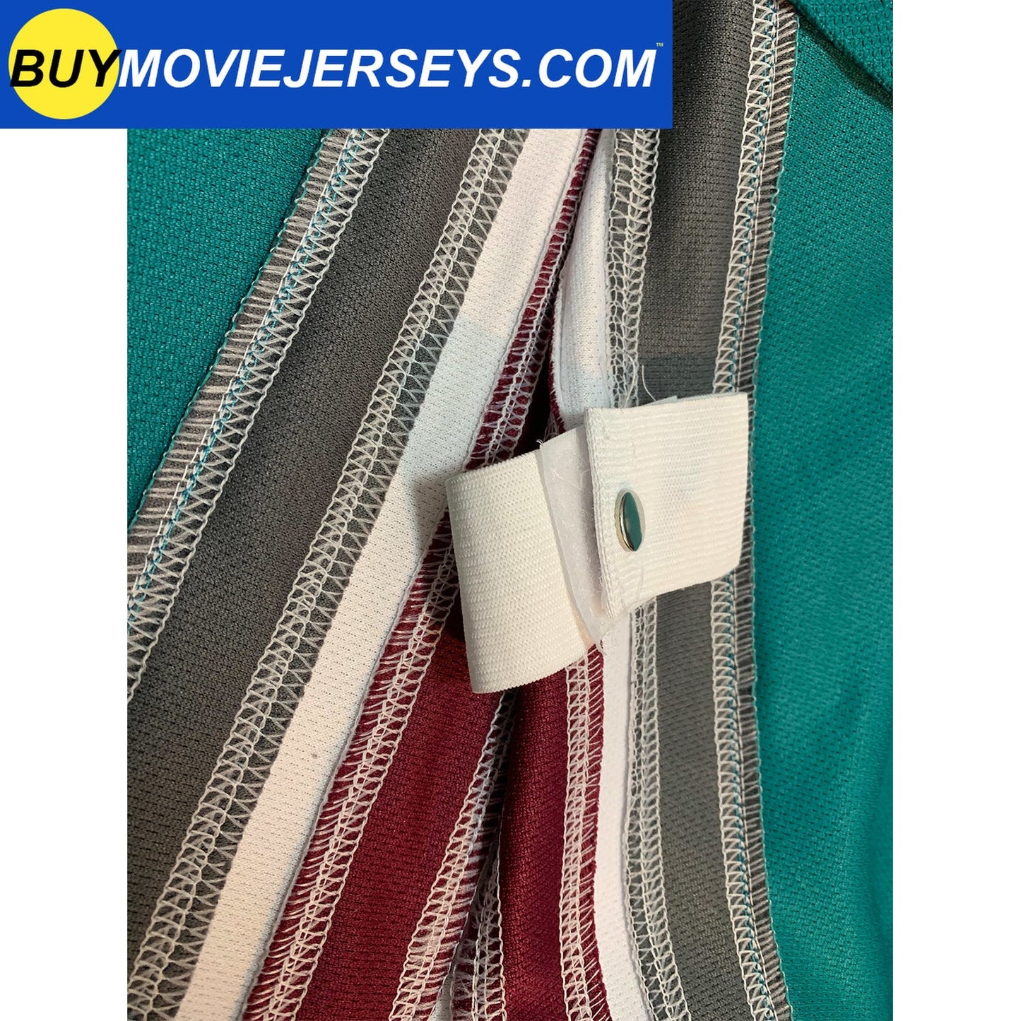 The Mighty Ducks Movie Hockey Jersey Greg Goldberg # 33 Goalie White Color