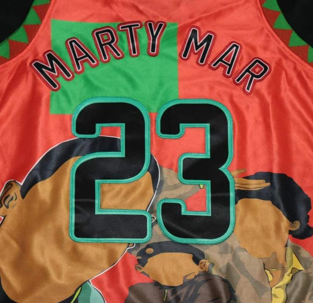 Marty Mar #23 Jersey – Martin 1992 TV Show Basketball Throwback