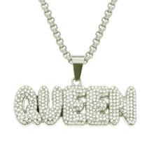 Load image into Gallery viewer, Hip Hop QUEEN Pendant Letter Necklace Women Jewelry