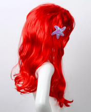 Load image into Gallery viewer, Girls Princess Little Mermaid Costume + Wig Halloween Cosplay Birthday Party Dress