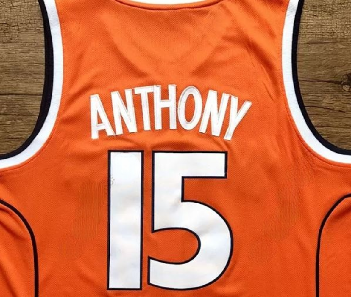 Nike Syracuse #15 Carmelo Anthony Basketball Jersey Orange / X-Large
