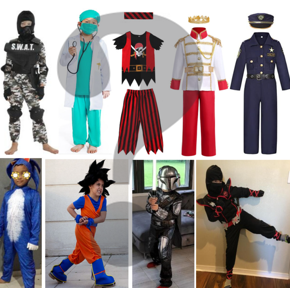 Mystery Box - Boys Halloween Costume / Party Gift, Suitable for age 3-12