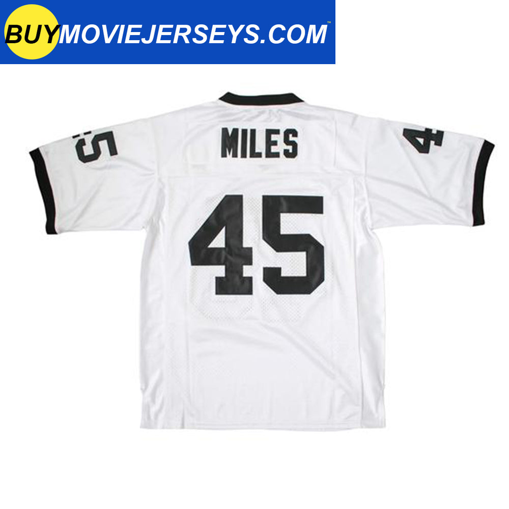 Boobie Miles #45 Friday Night Lights Football Jersey – White Version