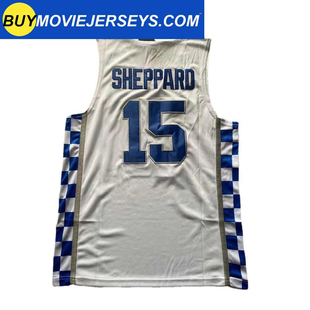 #15 Reed Sheppard Kentucky College Basketball Jersey White