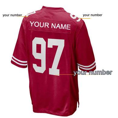 Custom Your Name Your Number San Francisco America Football Jersey