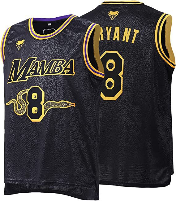 Kobe Bryant Lakers Mamba Jersey 8/24 – South Bay Jerseys