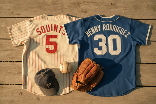 The Ultimate Sandlot Jersey Guide: Squints #5, Benny Rodriguez #30 & More
