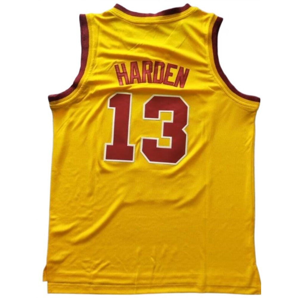 James Harden #13 Arizona State College Basketball Jersey Yellow