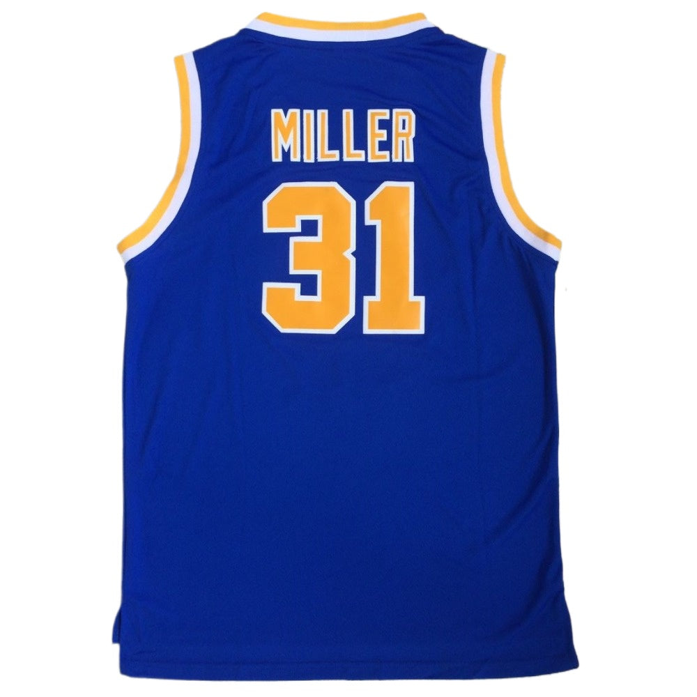 Reggie Miller #31 UCLA Basketball Jersey College - Blue