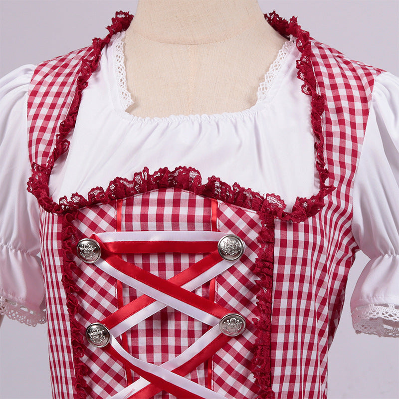 Dirndl Dress Bavarian German Traditional Oktoberfest Clothing for Women and Men