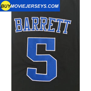 Barrett #5 Duke College Basketball Jersey -Black Embroidered