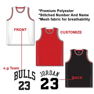 Premium Custom Embroidered Retro Swim man Basketball Jersey