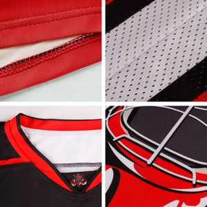 Premium Personalized Custom Ice Hockey Jersey - High-Definition, Non-Fading, Sublimation Printing Your Number Your Name