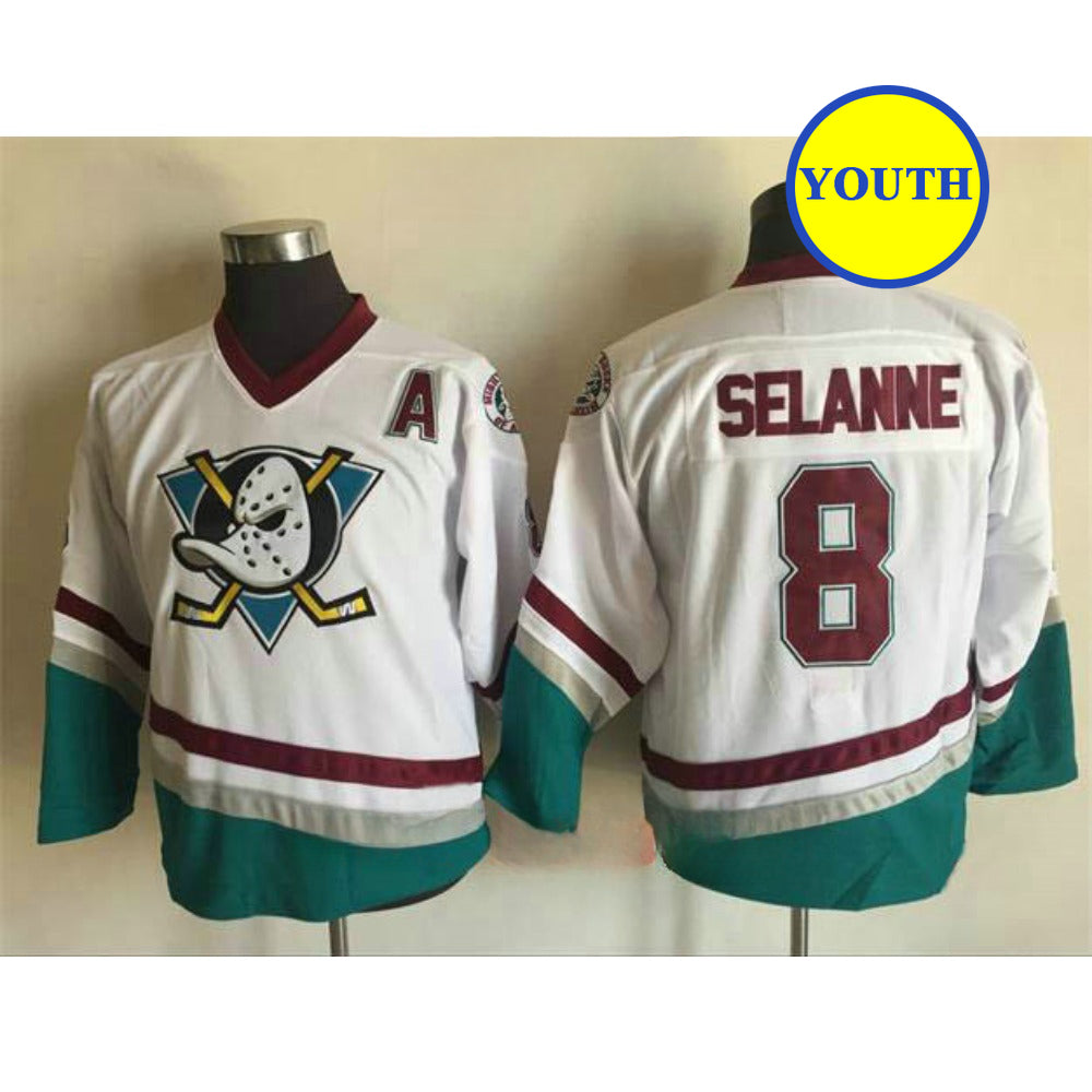 Custom Children Size Ice Hockey Jersey Boston Colorado Capital Penguin Duck for Youth