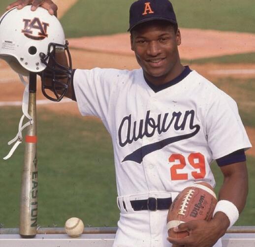 Auburn Tigers Bo Jackson #29 College Baseball Jersey White