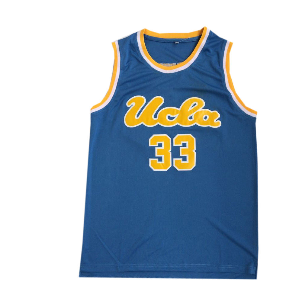 UCLA Kareem Abdul Jabbar #33 Basketball Jersey - Blue