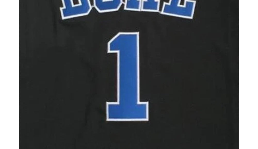 Custom Zion Williamson #1 College Basketball Jersey College- Black