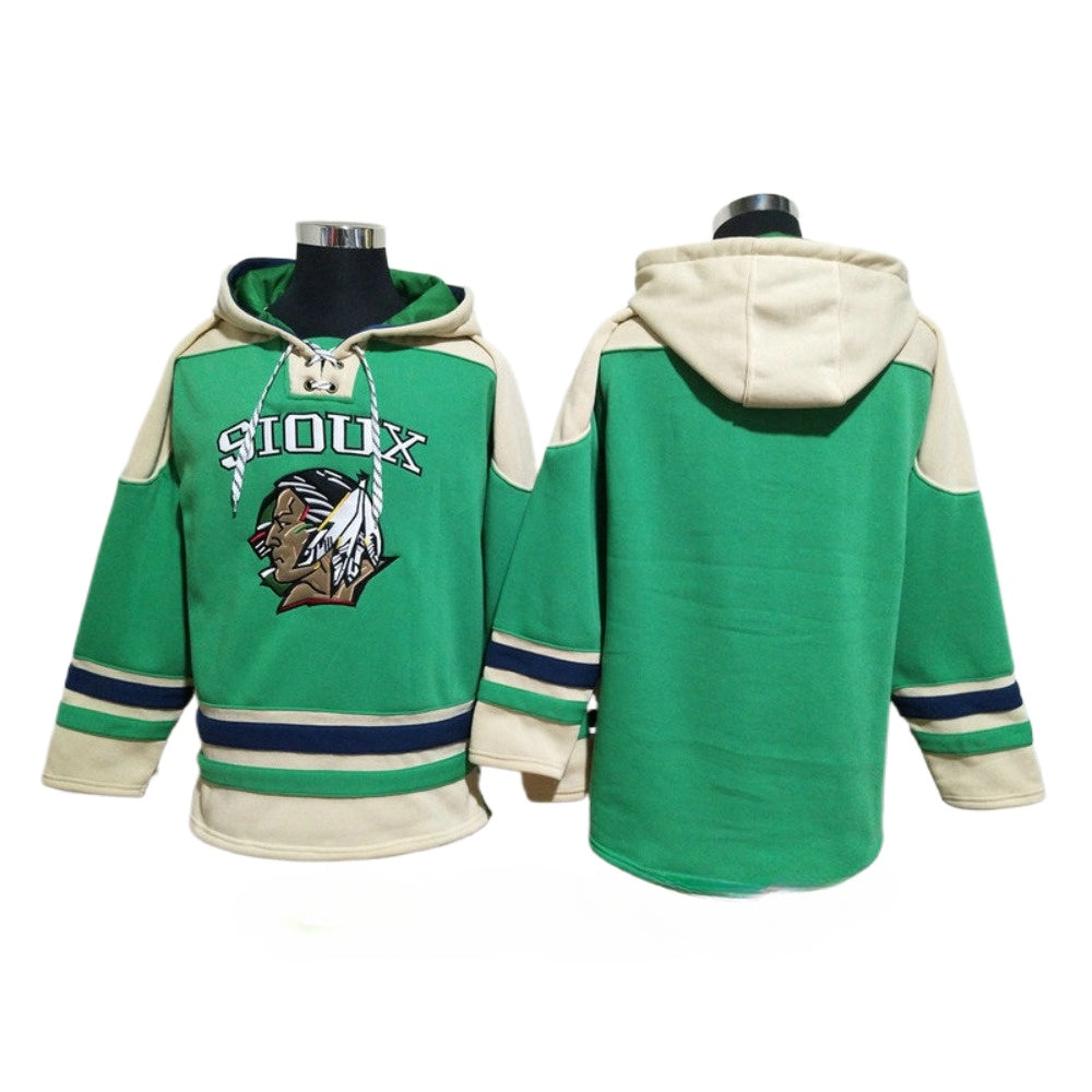 North Dakota Ice Hockey Jerseys Fighting Sioux Hockey Jersey 3 Colors Men Size