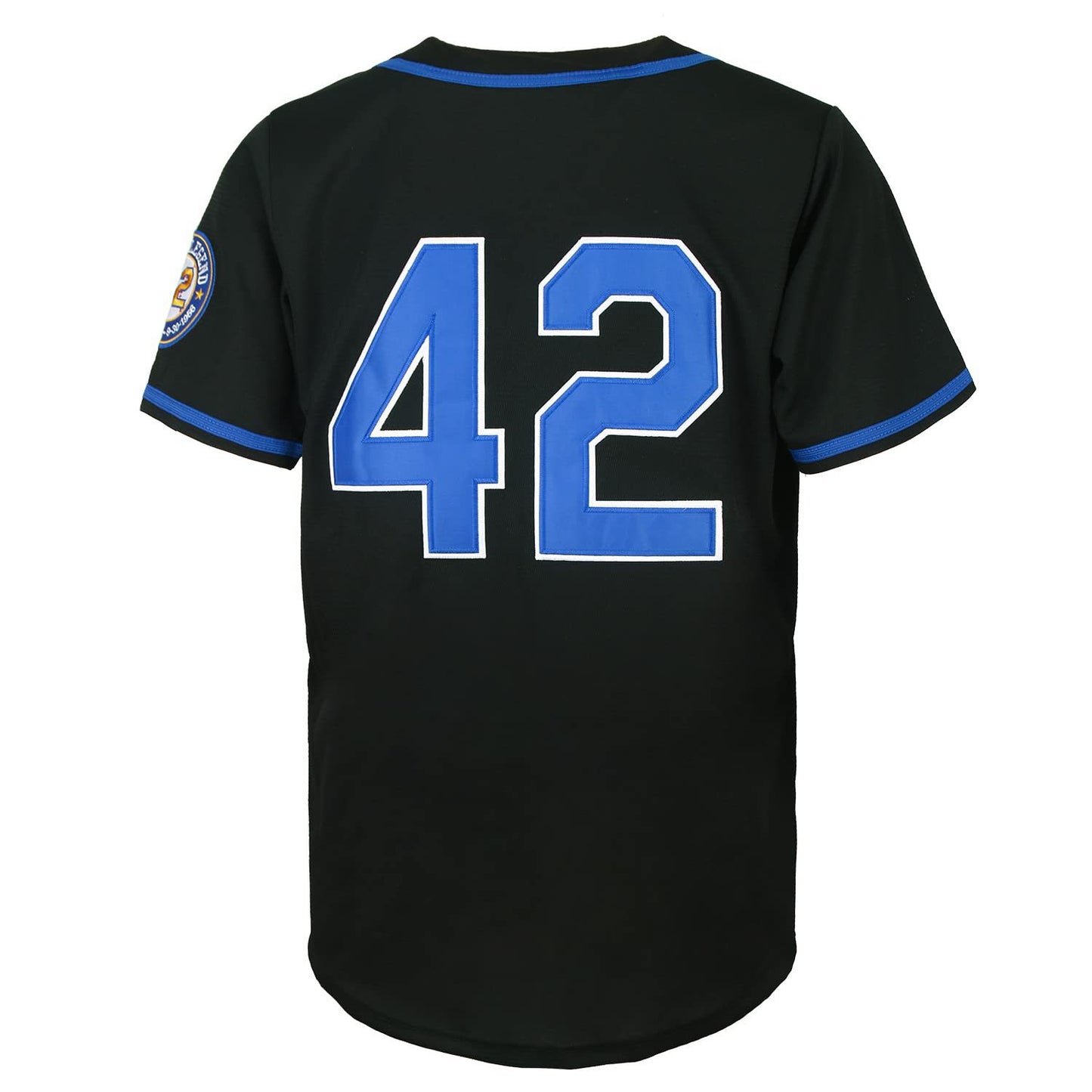 Retro Vantage Black Legend #42 Baseball Jersey Sewn S, M, L, XL,2XL,3XL