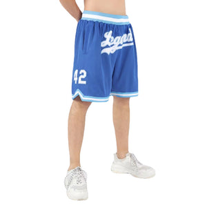 Customized Embroidery Personalized Mesh Basketball Pants Sweatpants Your Name Your Number Shorts