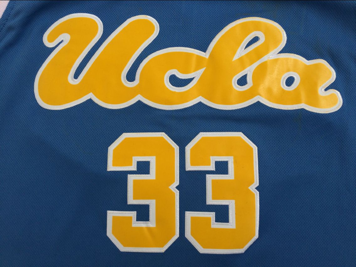 UCLA Kareem Abdul Jabbar #33 Basketball Jersey - Blue