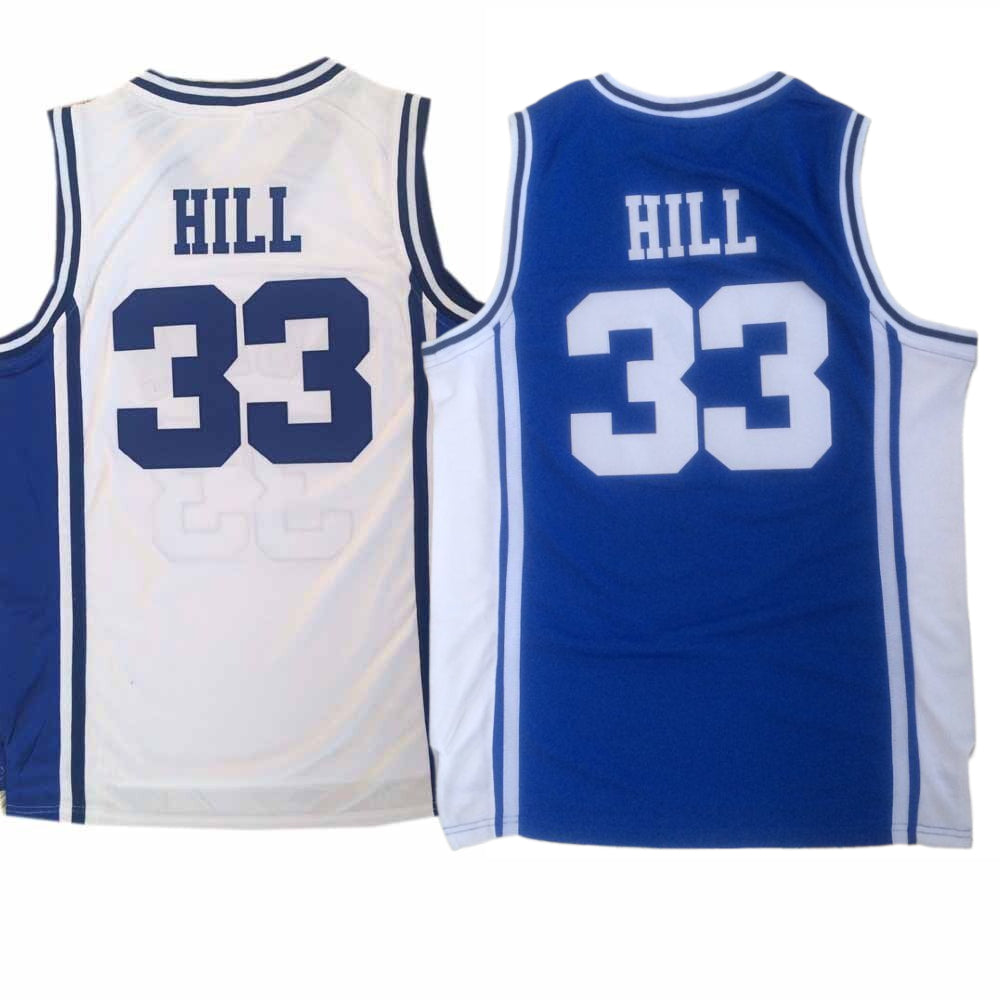 Custom Grant Hill #33 College Throwback Basketball Jersey
