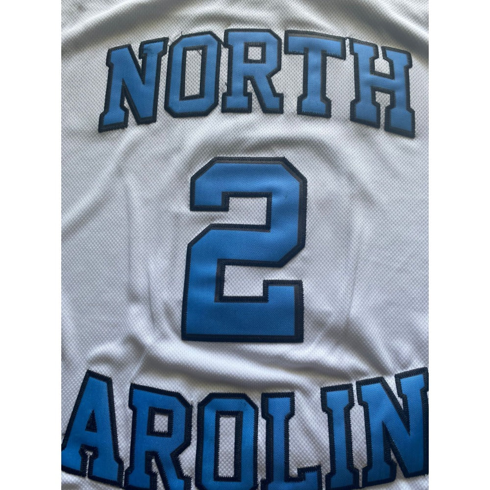 Retro Cole Anthony #2 North Carolina Basketball Jersey College White